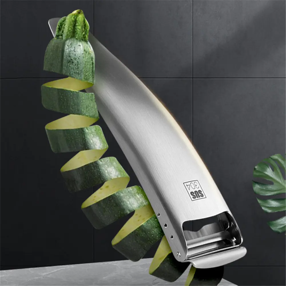 304 Stainless Steel Peeling Knife Melon Planer Multi-Function Peeler
