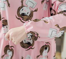 Title 11, Ladies Casual Round Neck Pajamas Sweet And Cute...