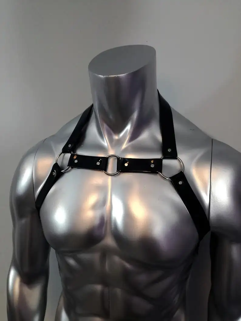 European And American Trendy Men's Chest Straps