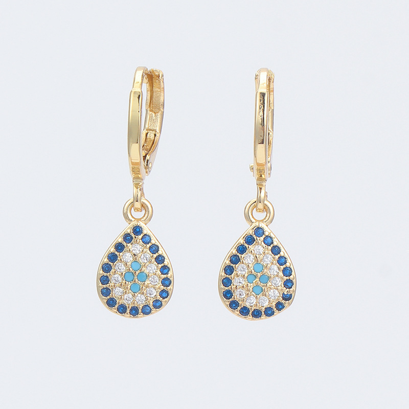 Title 5, Copper-plated Gold Micro-inlaid Zircon Geometri...