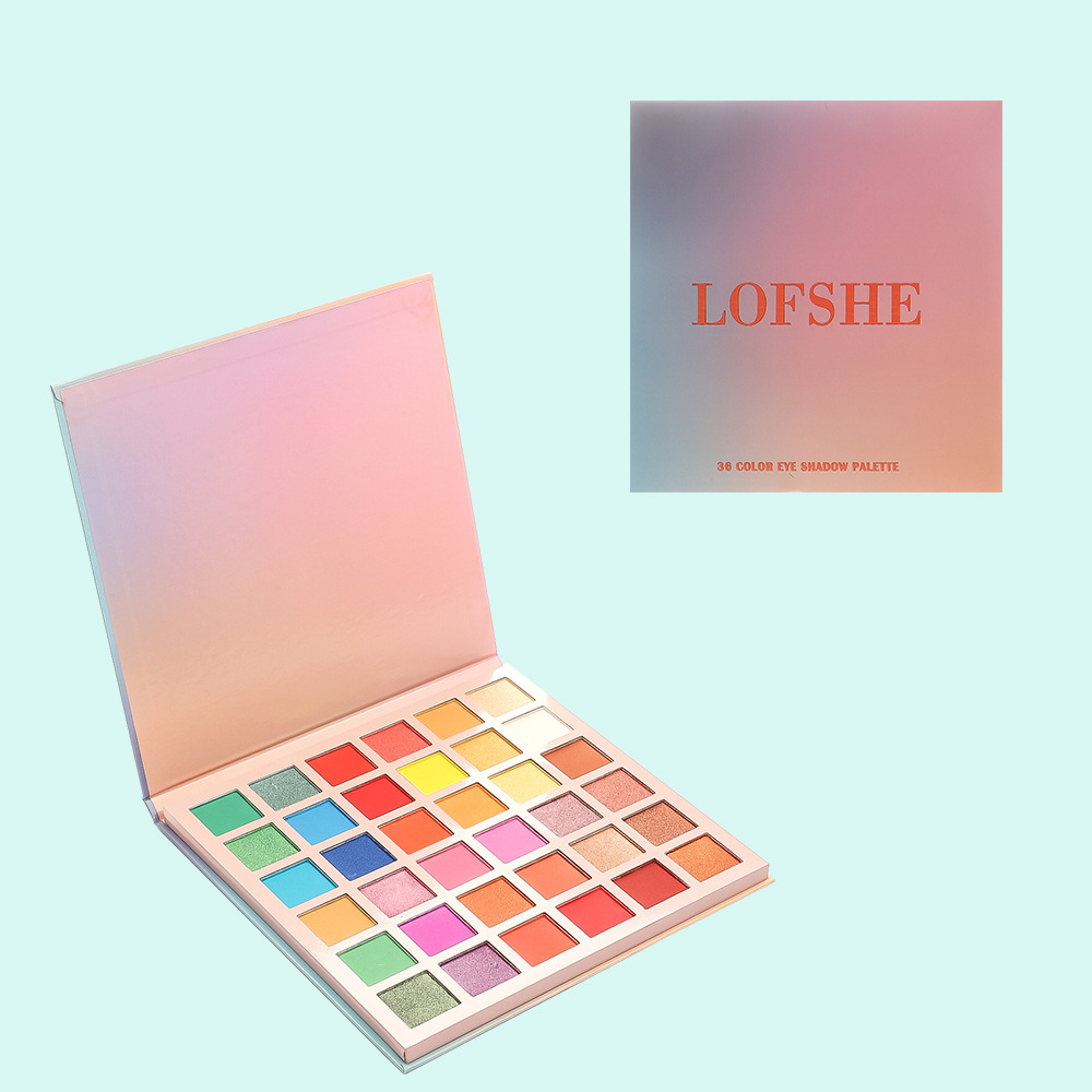 36 Colors European And American Bright Eyeshadow Palette