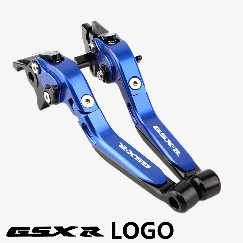 Blue and black GSXR logo