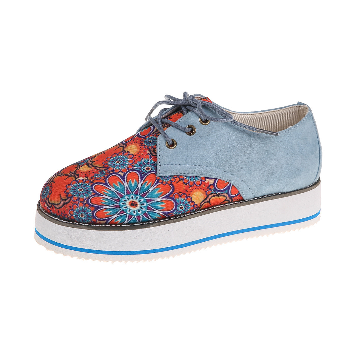 New Round-toe Synthetic PU Clan Style Women's Shoes