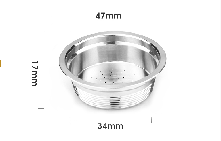 Title 1, Stainless steel capsule reusable shell