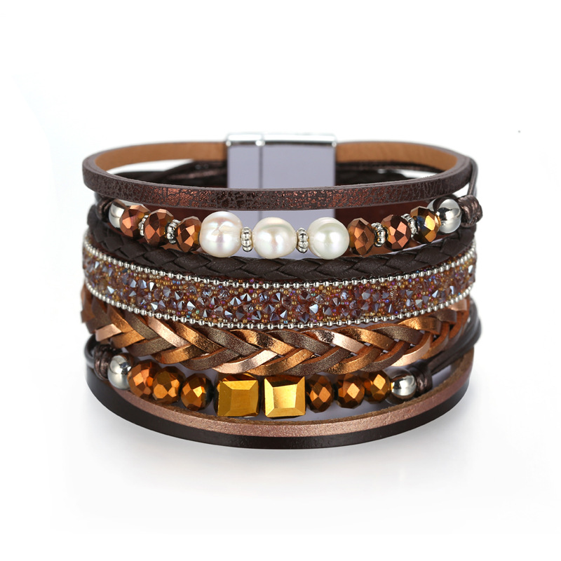 Title 2, Multi-layer Wide Edge Handmade Bracelet