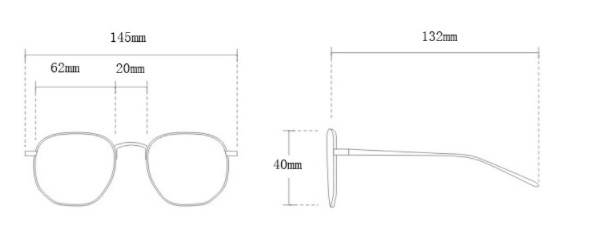 Title 7, Future Punk Y2g Shaped Semi-rimless Sunglasses ...