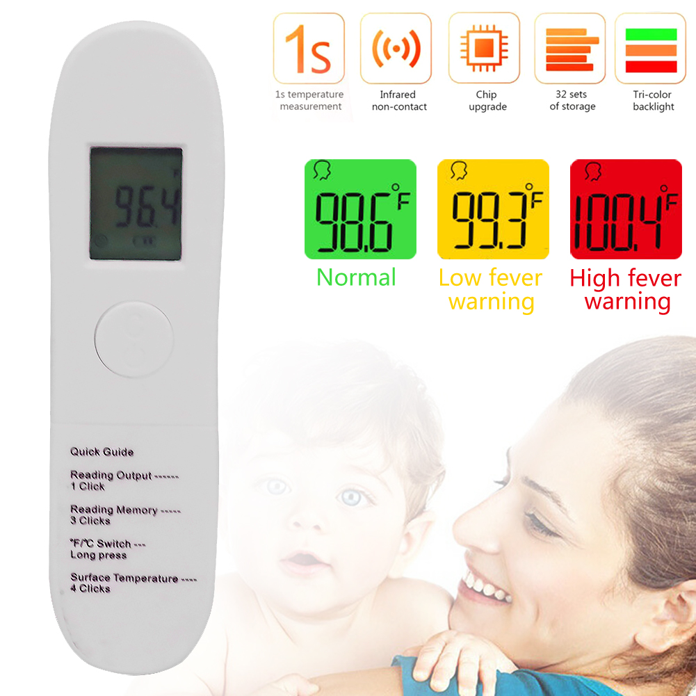Forehead Thermometer HY001 Not Shipped On Weekends White - Shop at LoveMi