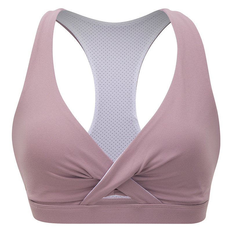 Title 7, High-intensity Sports Bra Damping Cross-gatheri...