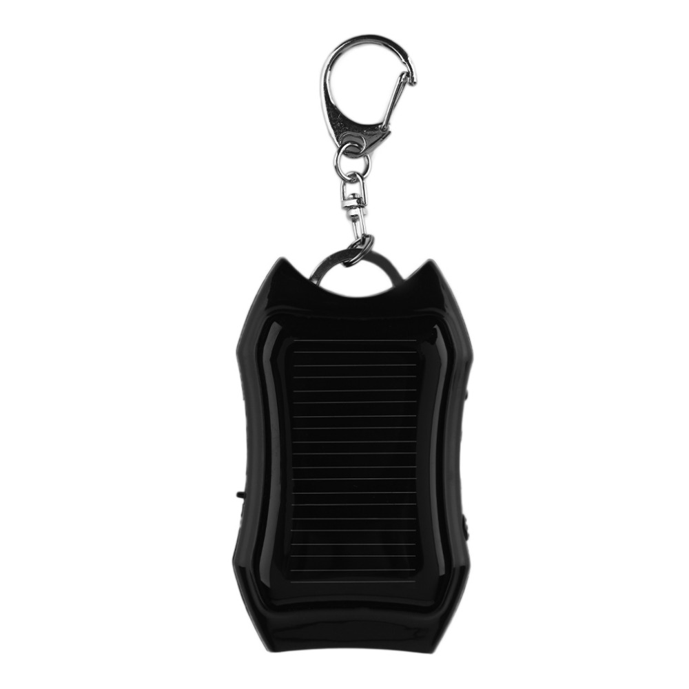 Solar Mobile Phone Power Bank Flashlight Keychain Power - Image 6