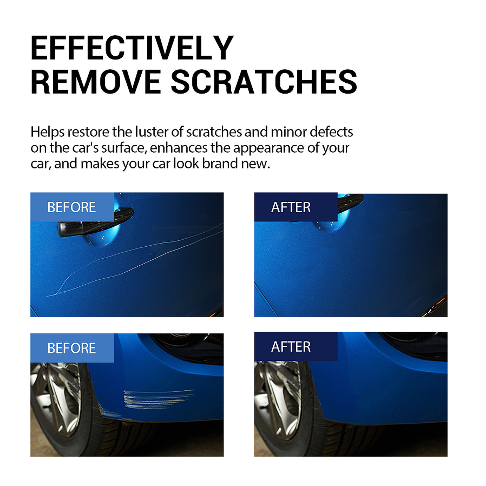 Homonth Car Scratch Remover, Paint Restoration, Protection, Polishing, Scratch Removal, Cleaning, Stain Removal, And Stain Removal Agent. 2