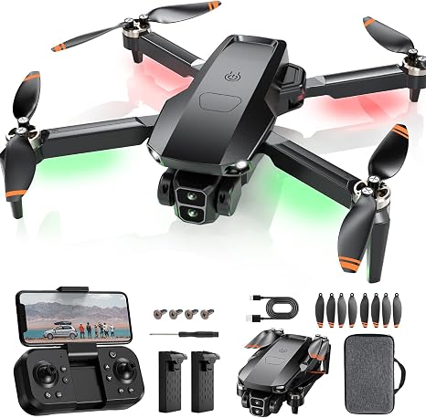 Camera Drone With Brushless Motor For Adults, Kids And Beginners