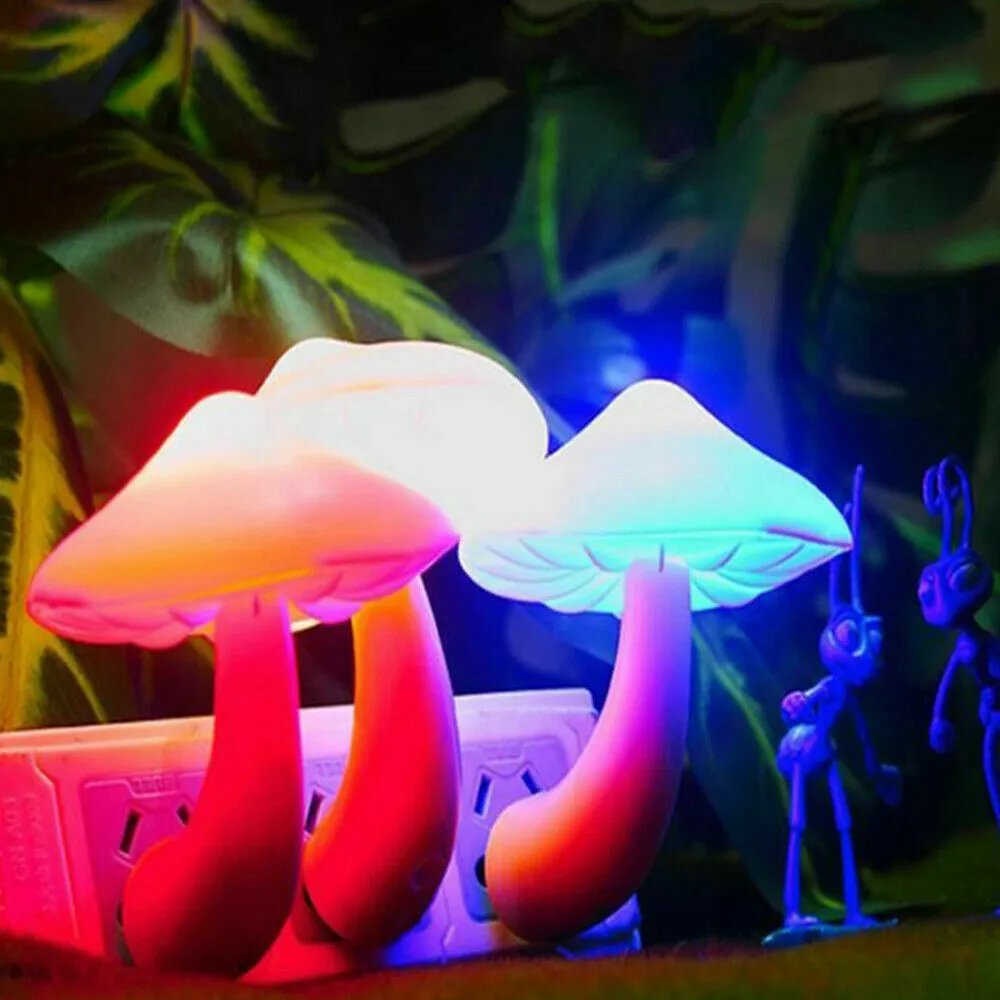 Mushroom-shaped LED Lights With Automatic Sensors, Indoor Decoration Lamps – image 4