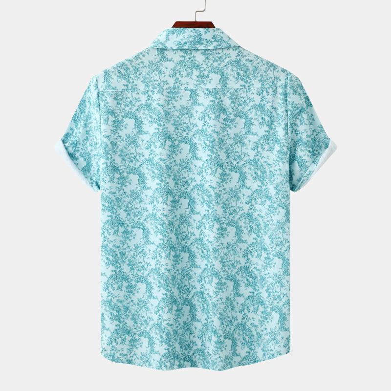 Title 3, Strand 3D-Druck Trend Lose Kurzarm Big Shirt