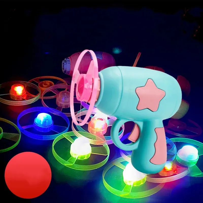 Pet Toy Dog Cat LED Light Toy Luminous Children's Party Toy Bamboo Dragonfly Toy Training Toy Pet Throw Launcher – image 2