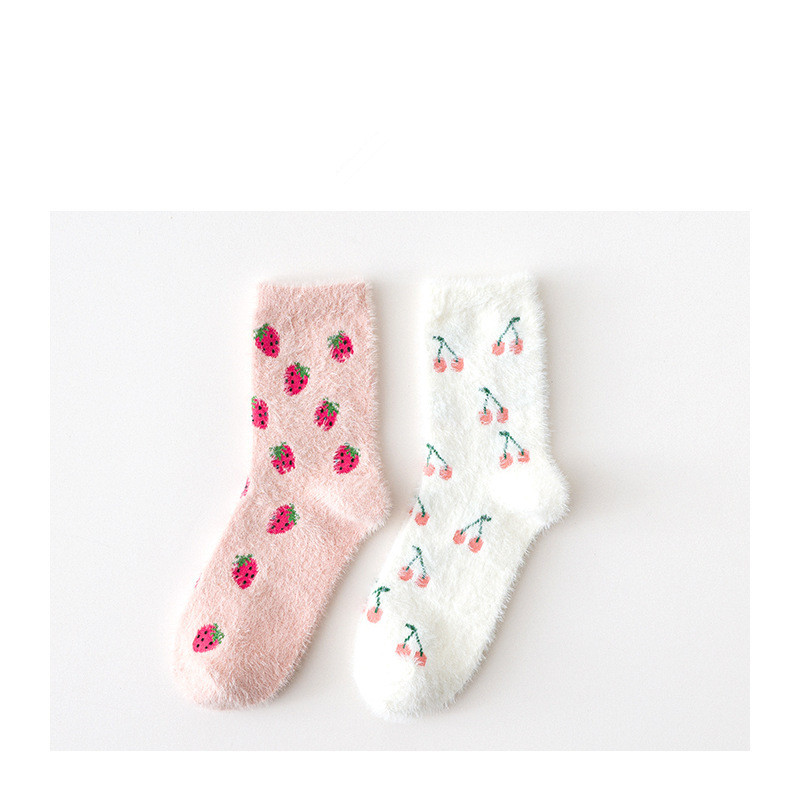 Title 1, Thicken Home Casual Sleeping Cute Socks