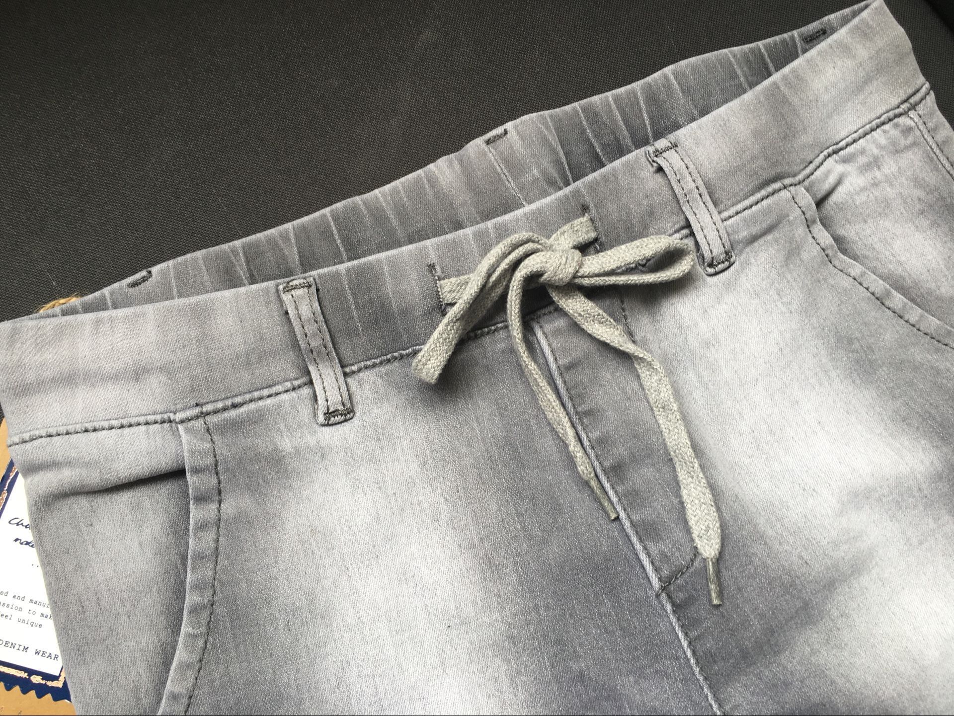 Stretch Jogging Casual Gray Plus Size Women's Pants