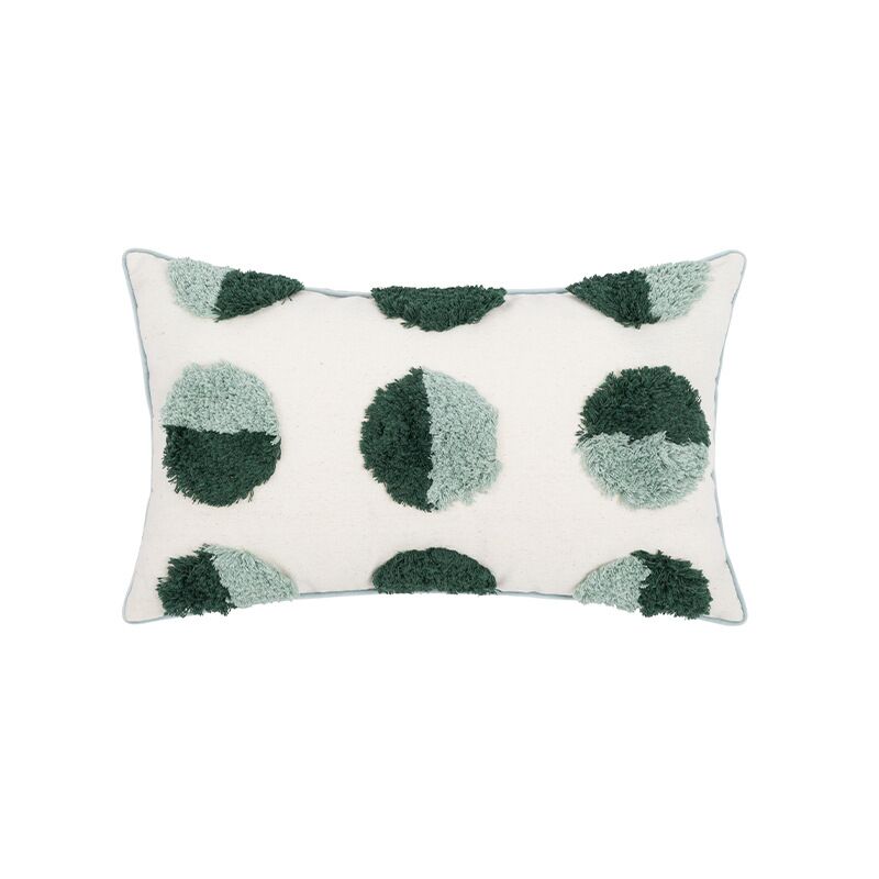 Emerald Tufted Waist Pillow