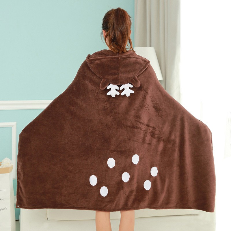 Reindeer Shawl Blanket