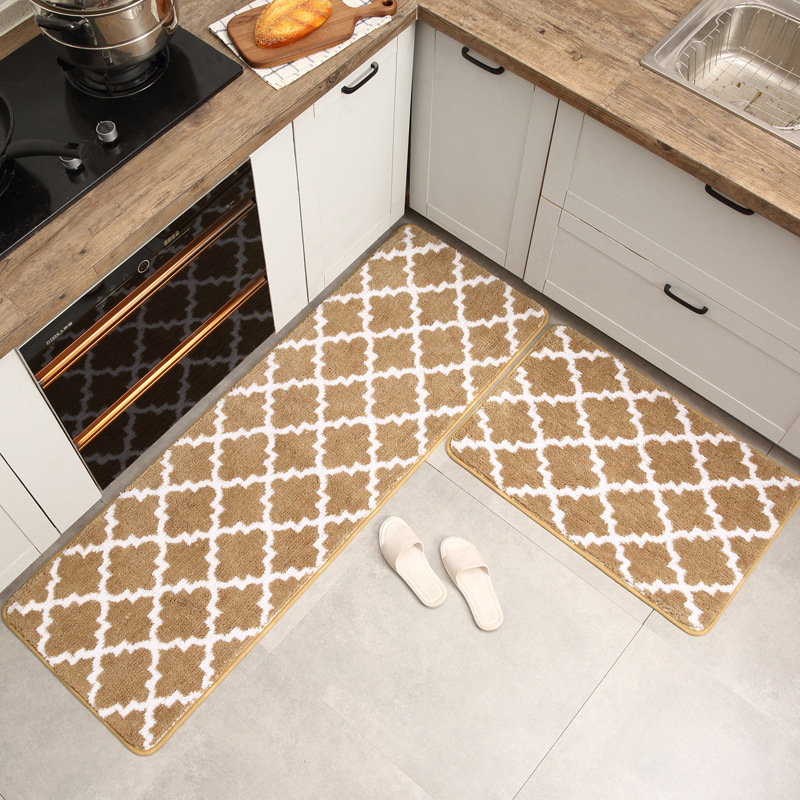 Title 1, New Nordic Stylelong Strip Kitchen Floor Mat Ba...