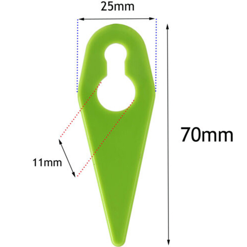 50x Genuine GTech Strimmer Blades. To Fit ST04, ST05, ST20, GT3.0, GT4.0, GT50 — image 5