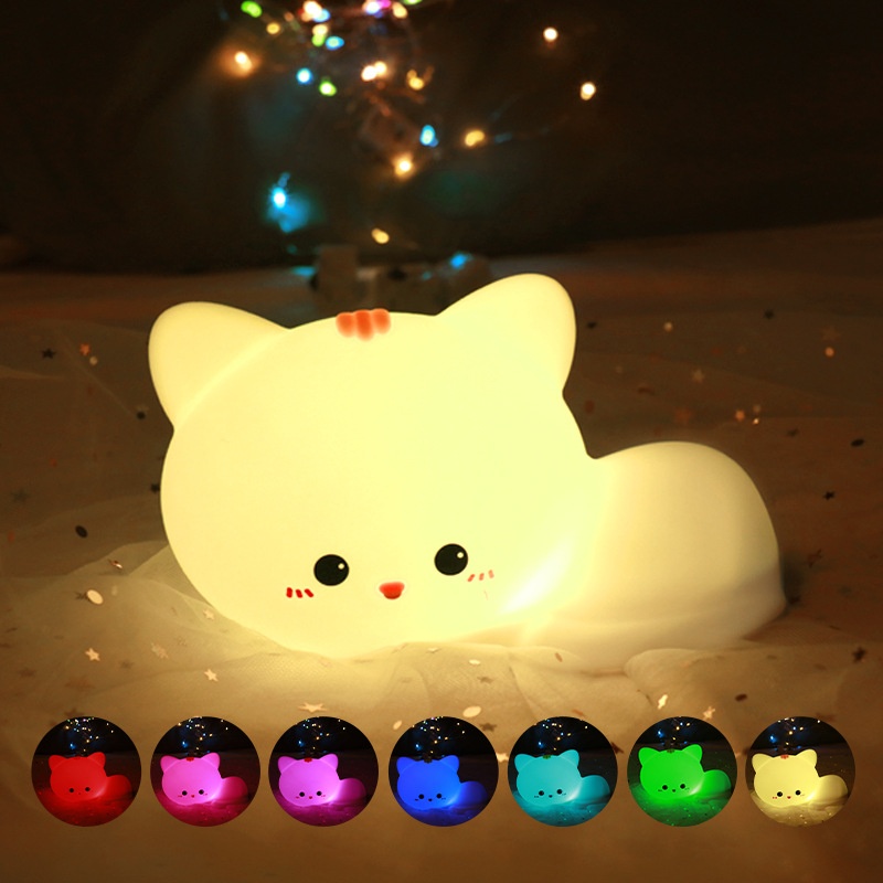 Cat Silicone Lamp