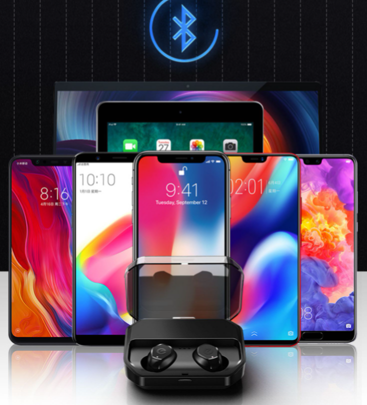 Binaural Digital Display With Power Bank Bluetooth Headset - Image 4