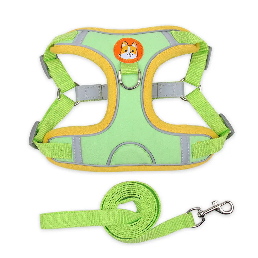 Dog Harness Cat Reflective Dogs Leashs Soft