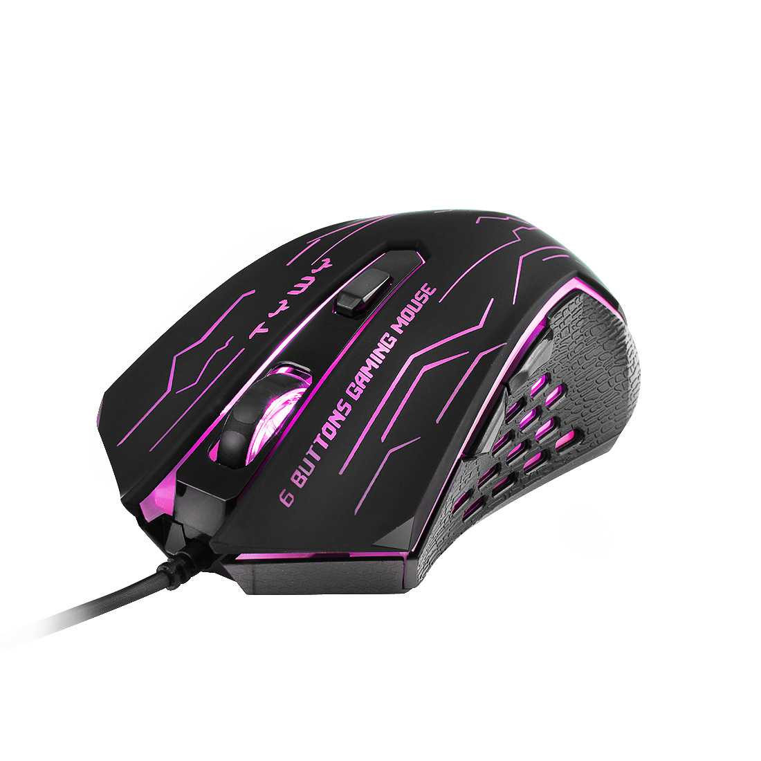 Wired Colorful Luminous Mouse Game Office - Image 3