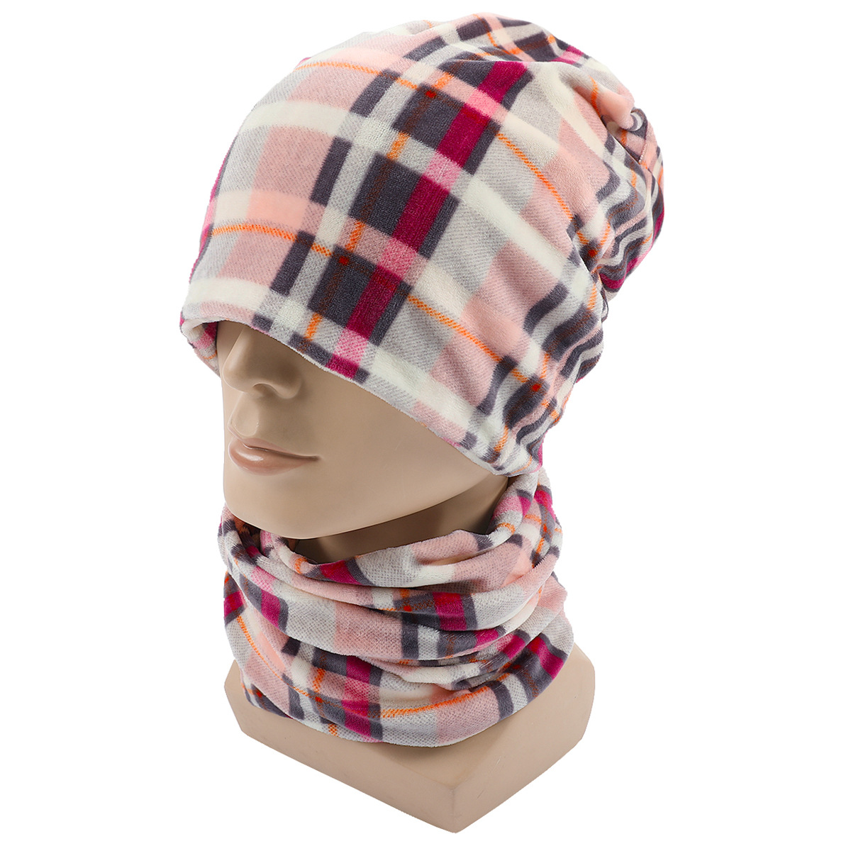 Collars Europe And The United States Single Circle Outdoor Pullover Collar Knitted Spiral Hat