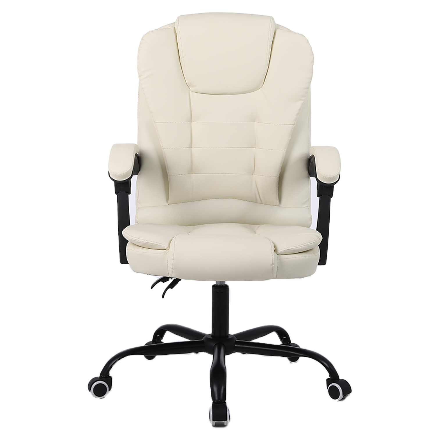 Ergonomic Executive Office Chair,Faux Leather,Adjustable Height 45-55cm — image 2