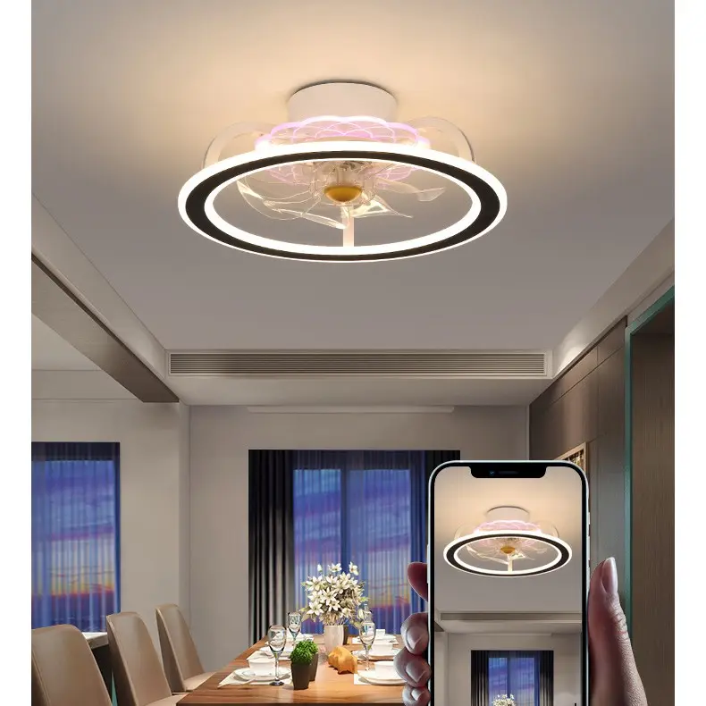 Bedroom Ceiling Lamp Modern Fan