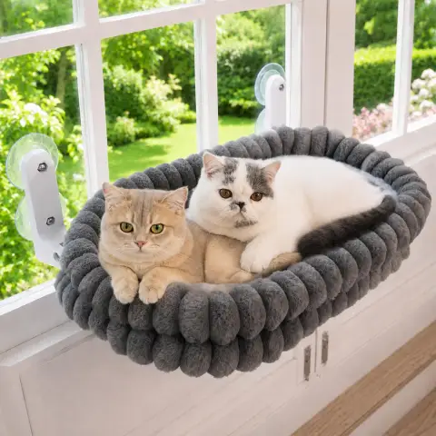 Cloud Cat Window Perch for Indoor Cats Hammock Bed