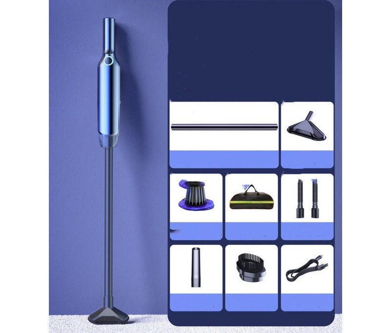 style: Brushless motor 55000pa long - Car Vacuum Cleaner Wireless Charging High Power Car Household