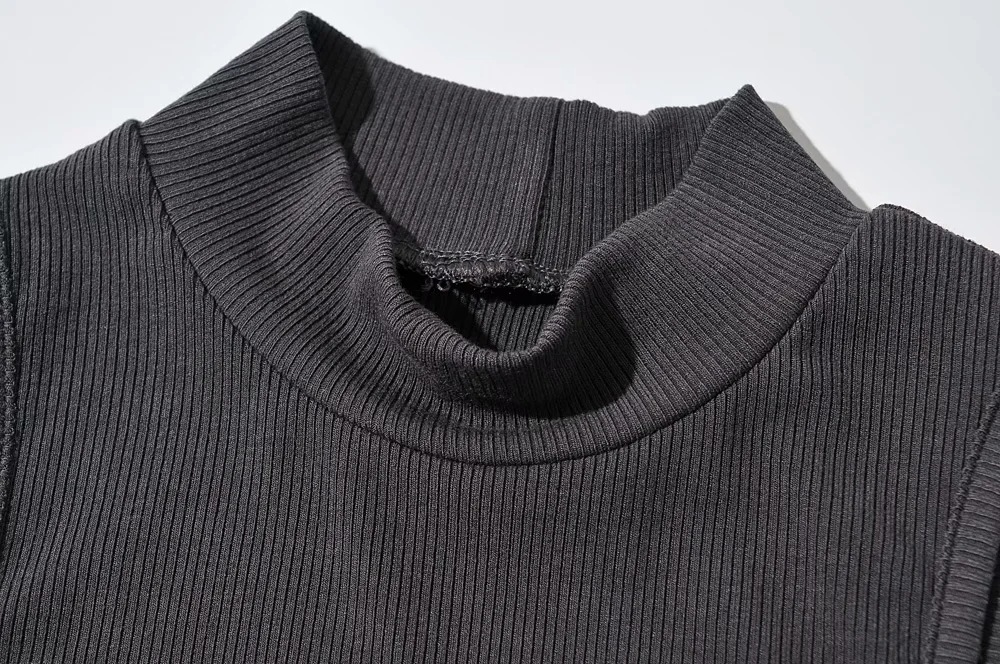 Women's Solid Color Blend Racer Slim Fit Tank Top