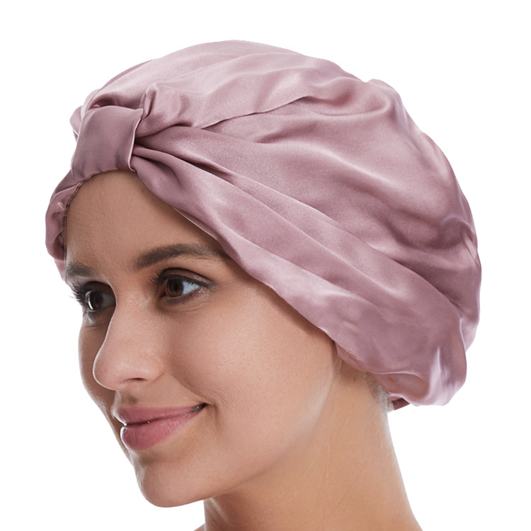 Europe And America Silk Nightcap Print Conditioner Bean Paste - Shop at LoveMi