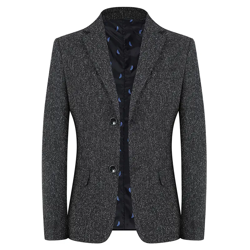 Men's Casual Suit Woolen Korean Version Trendy