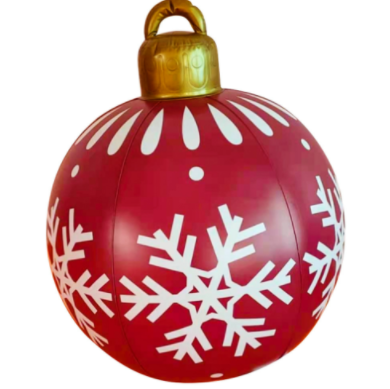 Christmas Ornament Ball Outdoor 60CM Inflatable Decorated Ball XMAS Tree decorat - Picture 16 of 20