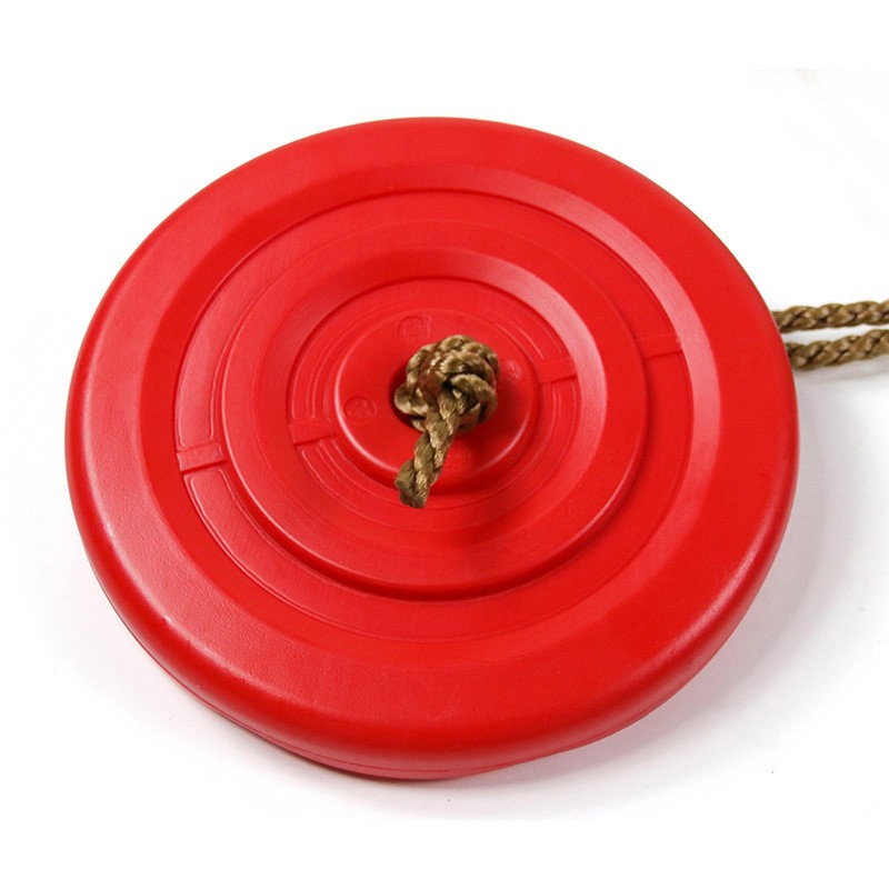 Kids Disc Swing Seat Hanging Indoor Outdoor Garden Rope Children Toys — image 9