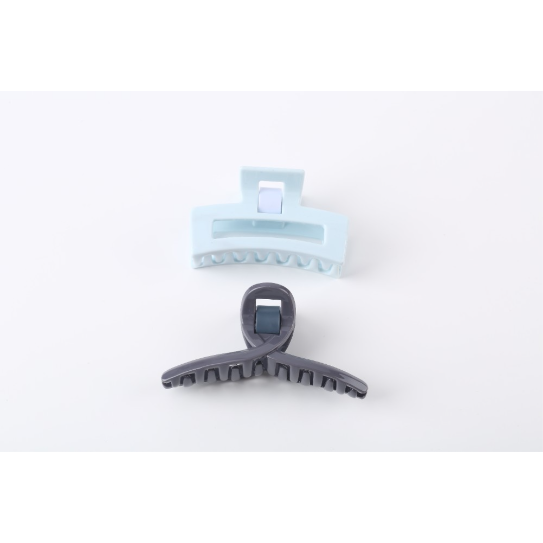 Strong Grip On Large Claw Clip Bag 2 Non-slip Mid-jaw Clips For Women's Long Hair