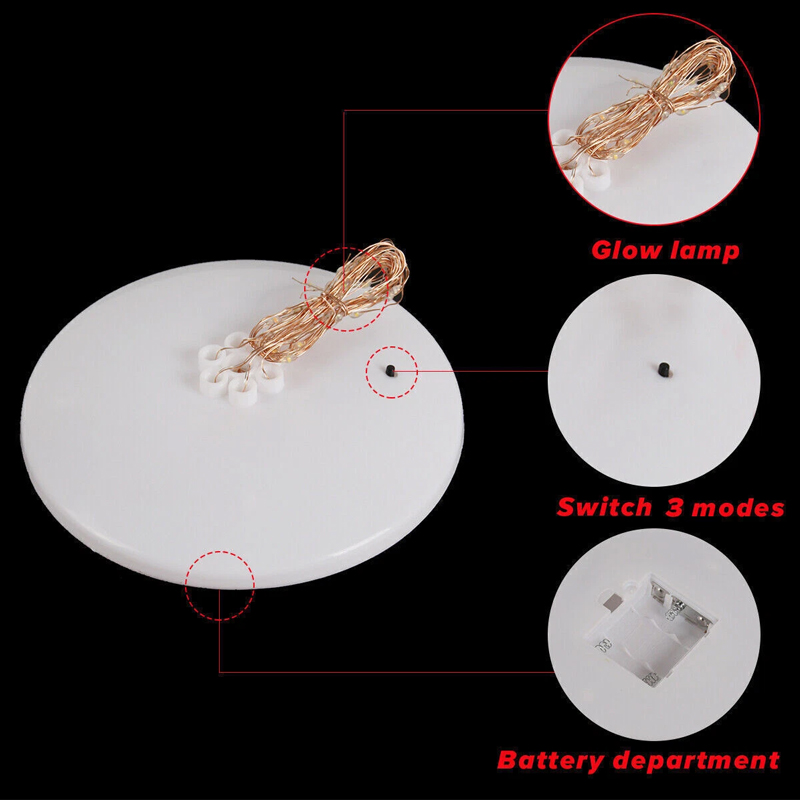 4x70cm LED Light Balloon Stand Holder Kit Support Base Table Wedding Party Decor — image 5