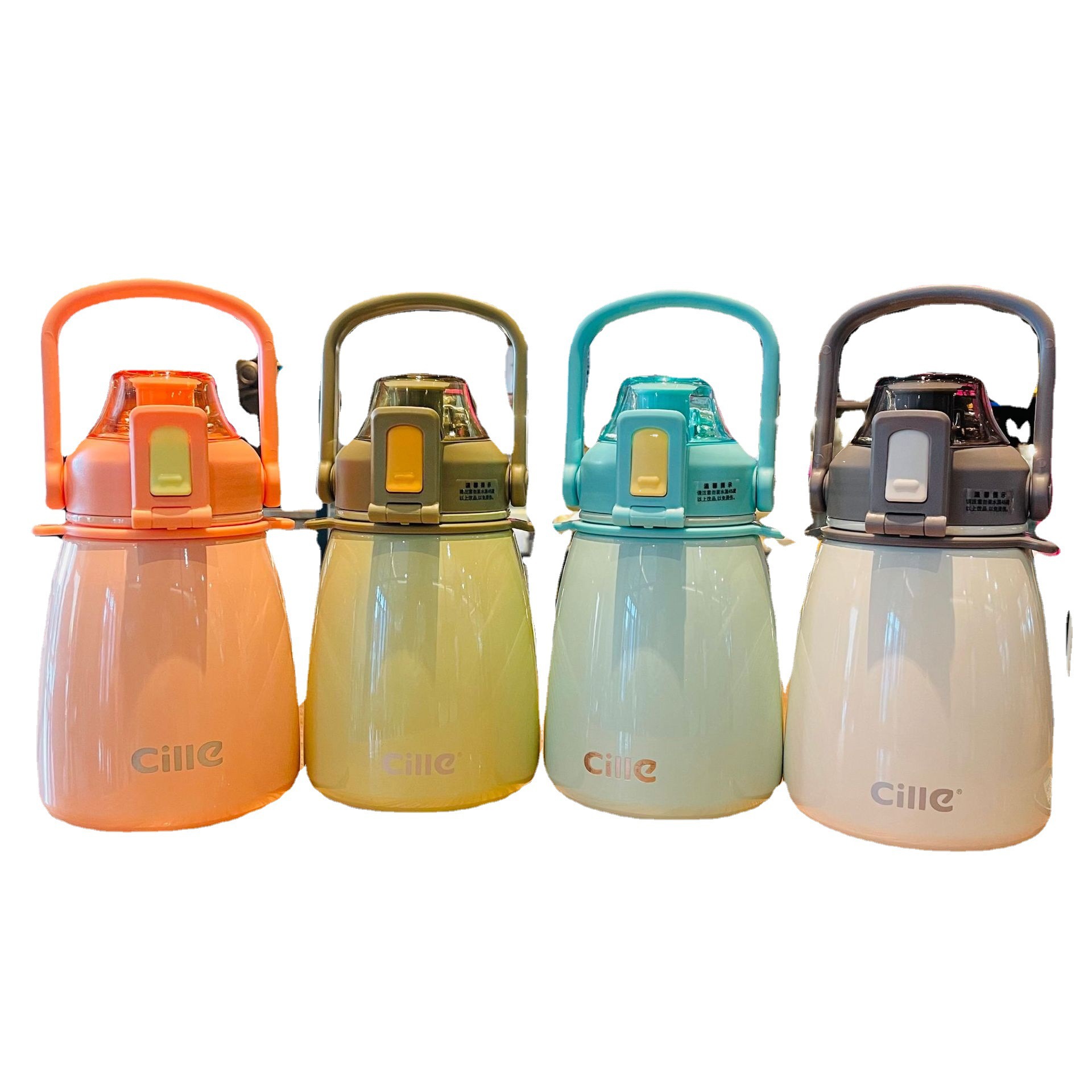 Stainless Steel Pot-belly Cup Portable Large-capacity Insulated Water Bottle