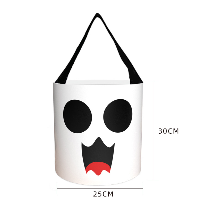 Halloween Candy Bag - Handheld LED Light-up Pumpkin Bag