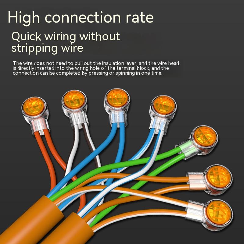 Title 1, Conector rápido para fios telefônicos K1 K2 K3 ...