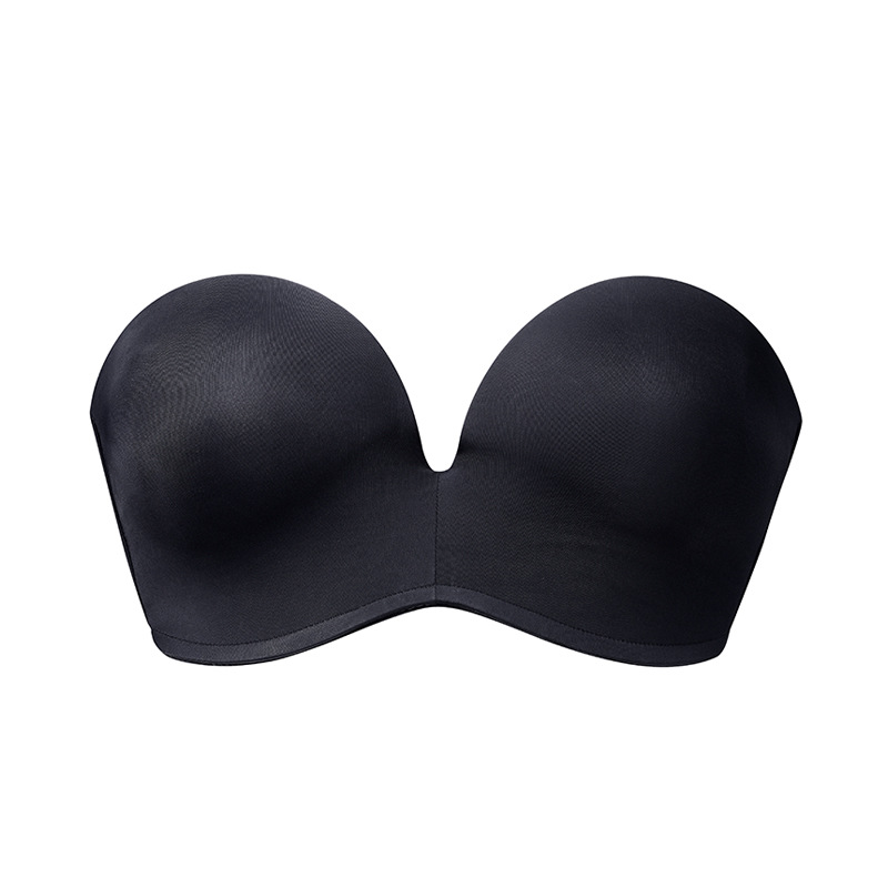 Title 1, Bra D Cup Sexy Tube Top Invisible Bra Wrapped U...