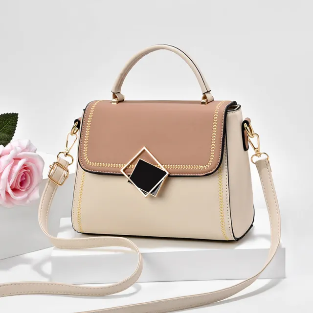Women's New Fashion One Shoulder Messenger Bag White - Shop at LoveMi