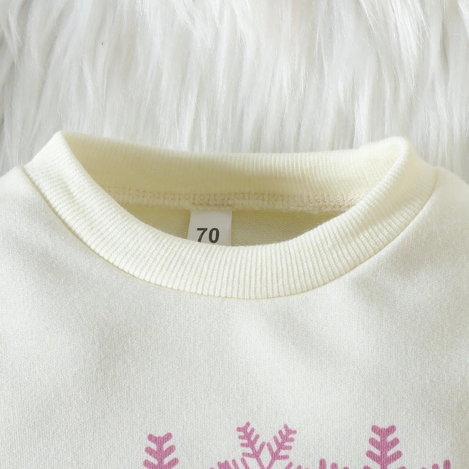 Baby One-piece Long Sleeve Triangle Wrap Shirt Printing