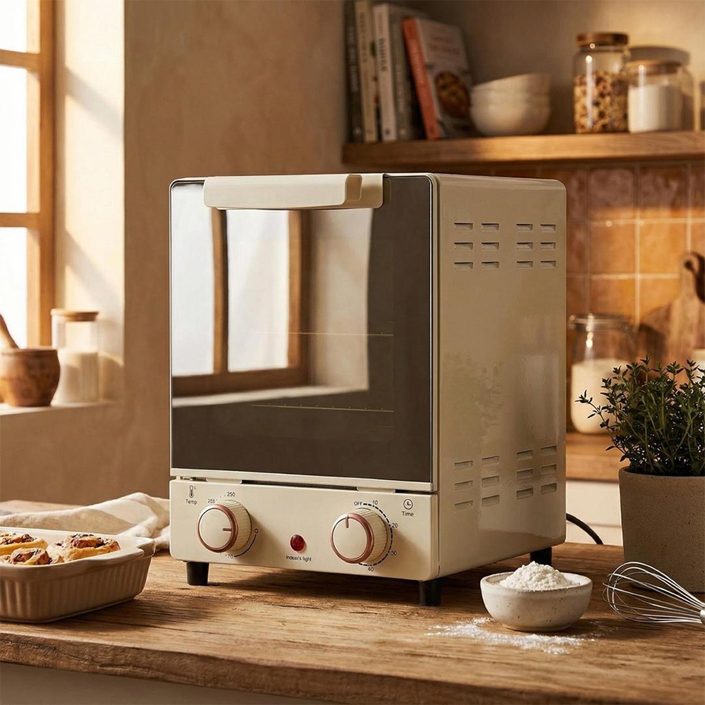 15L 3 Tiers Mini Oven Kitchen Electric Toaster Grill Portable Baking Cooker — image 5