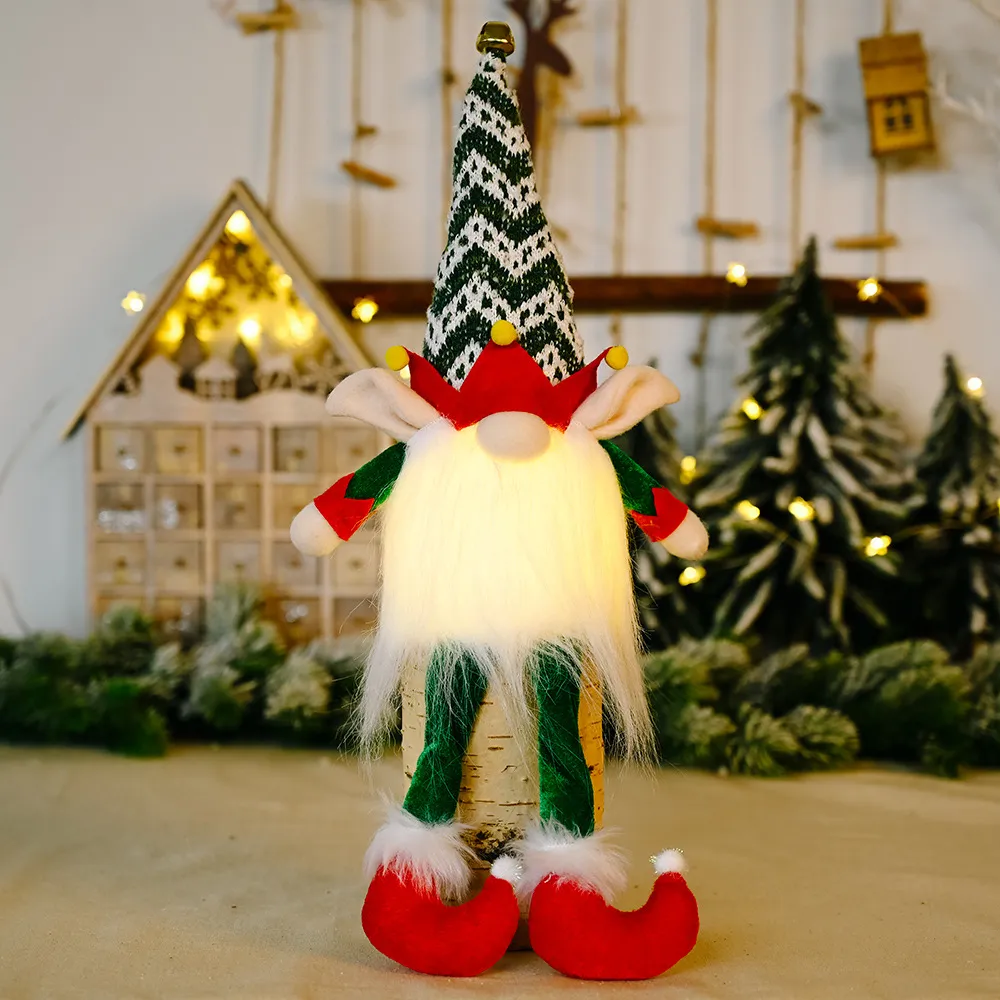 Rudolph Doll With Christmas Elf With Lights – image 4