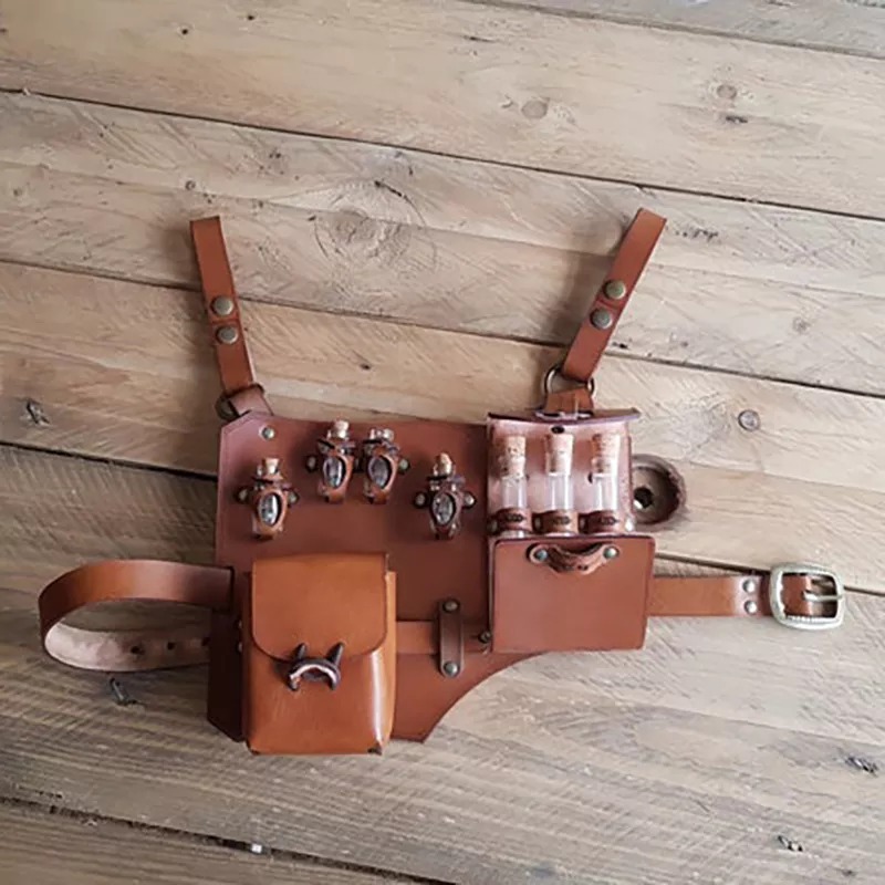 Retro Chic Waist Bag Medicine Pouch — foto 10