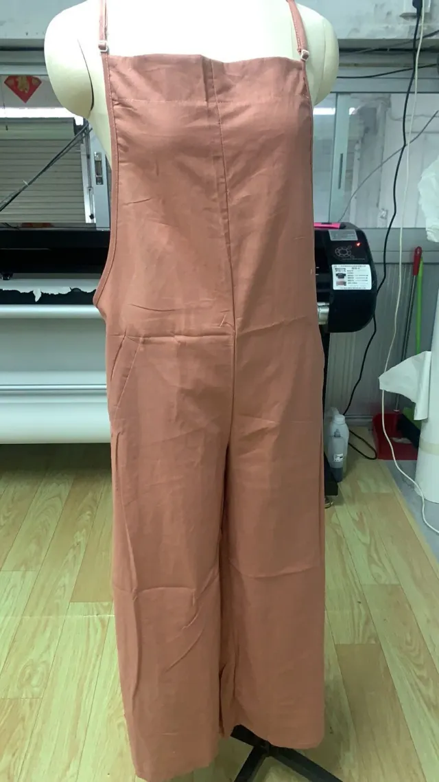 Women's Loose Fit Wide Leg Pants Lotus Root Pink - Shop at LoveMi